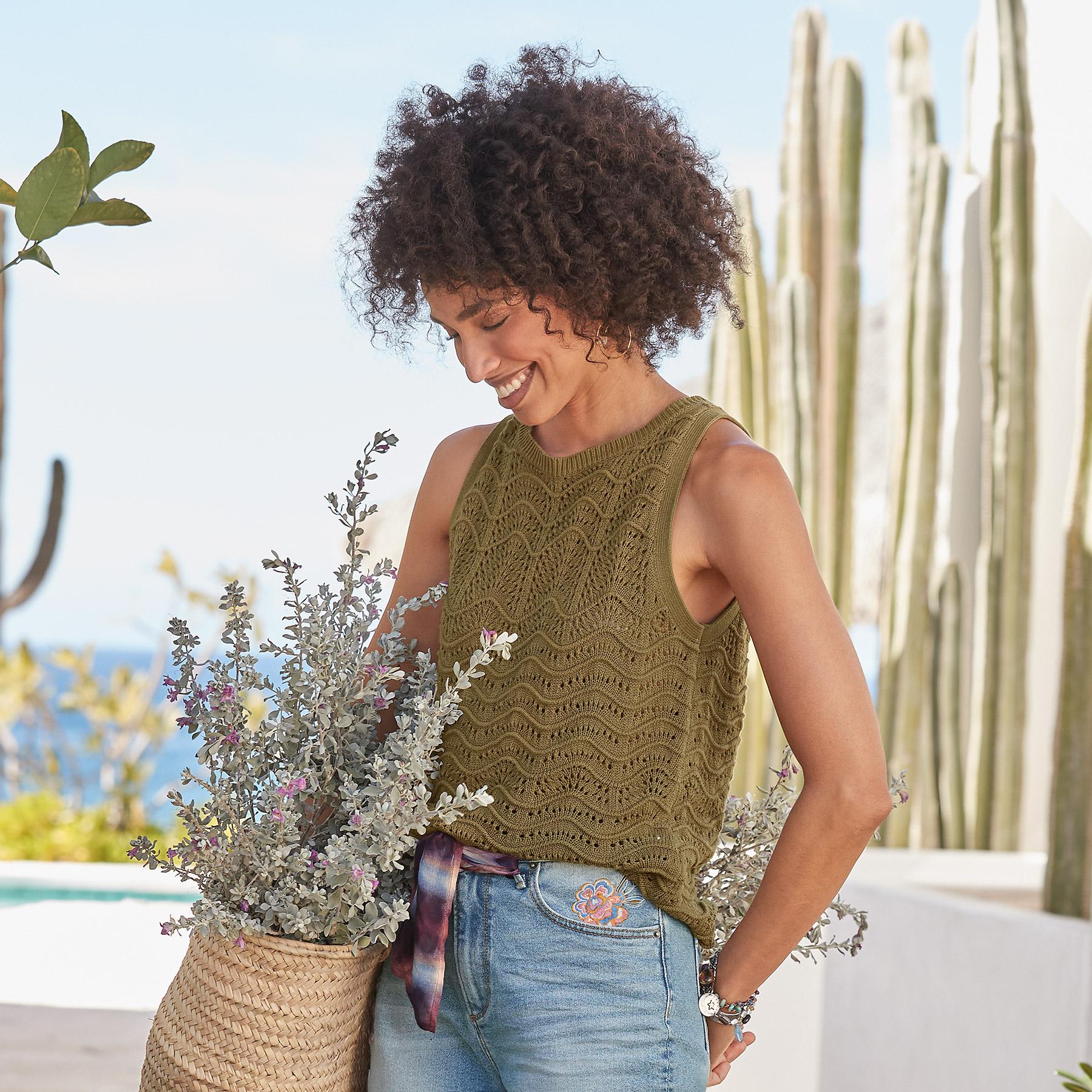 Ravina Shell Sweater, Petite - Sundance Clothing