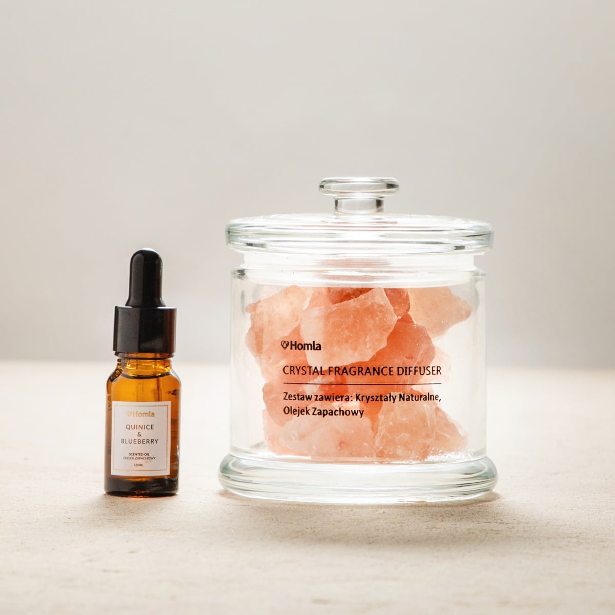 Zestaw zapachowy SERENITY Rose & Linen Cotton 300 g + 10 ml
