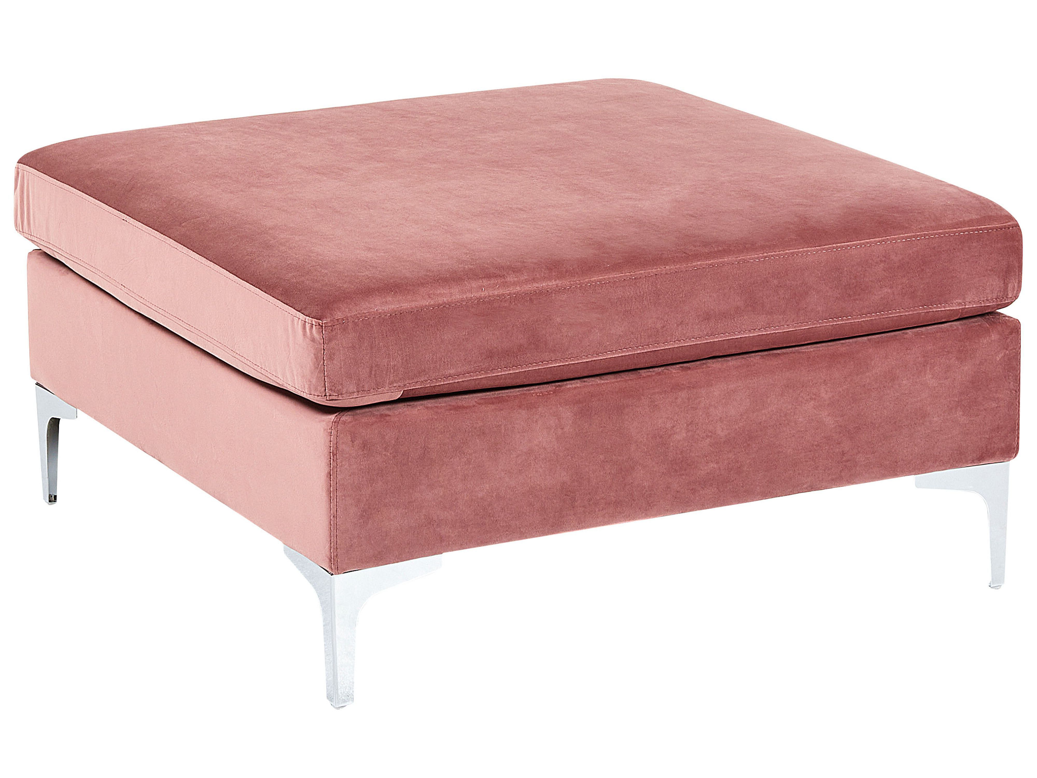 Ottoman EVJA Velvet Pink