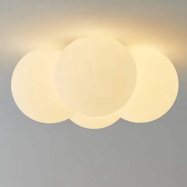 AureoleClair - Minimalistische LED Plafondlamp - Rustgevende Dimbare Plafondlamp