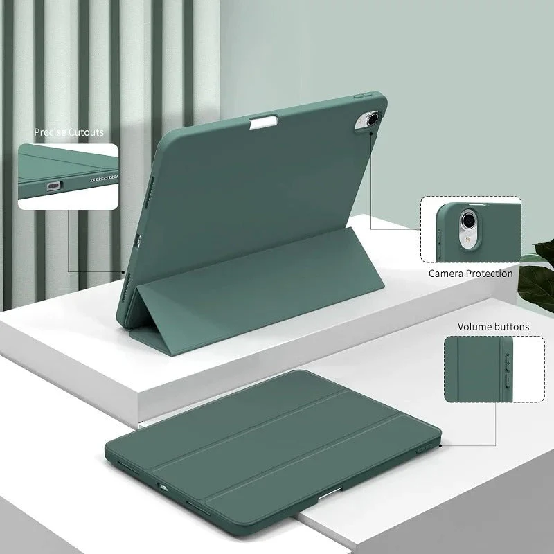 LEATHER FRESH SUMMER THEME PATTERN APPLE IPAD CASE WITH PENCIL HOLDER - Wholesale & Influencer