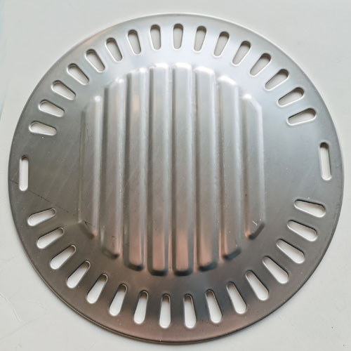 Wholesale Korean Commercial Restaurant Barbecue Accessories Grill Plate Stainless Steel Pan