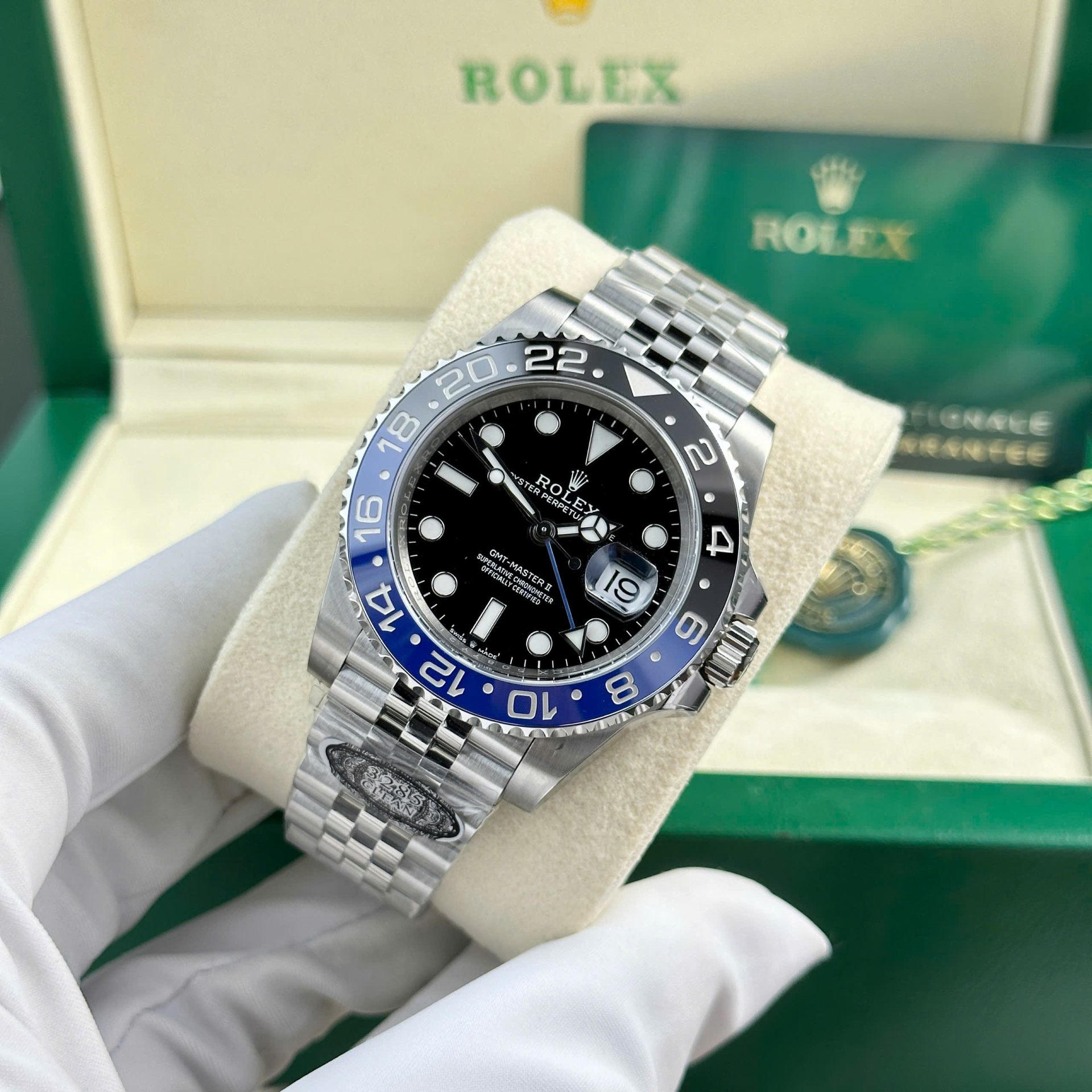 Rolex Replica Watch GMT-Master II 126710BLNR Batgirl Clean Factory 40mm - Elite Watch Atelier