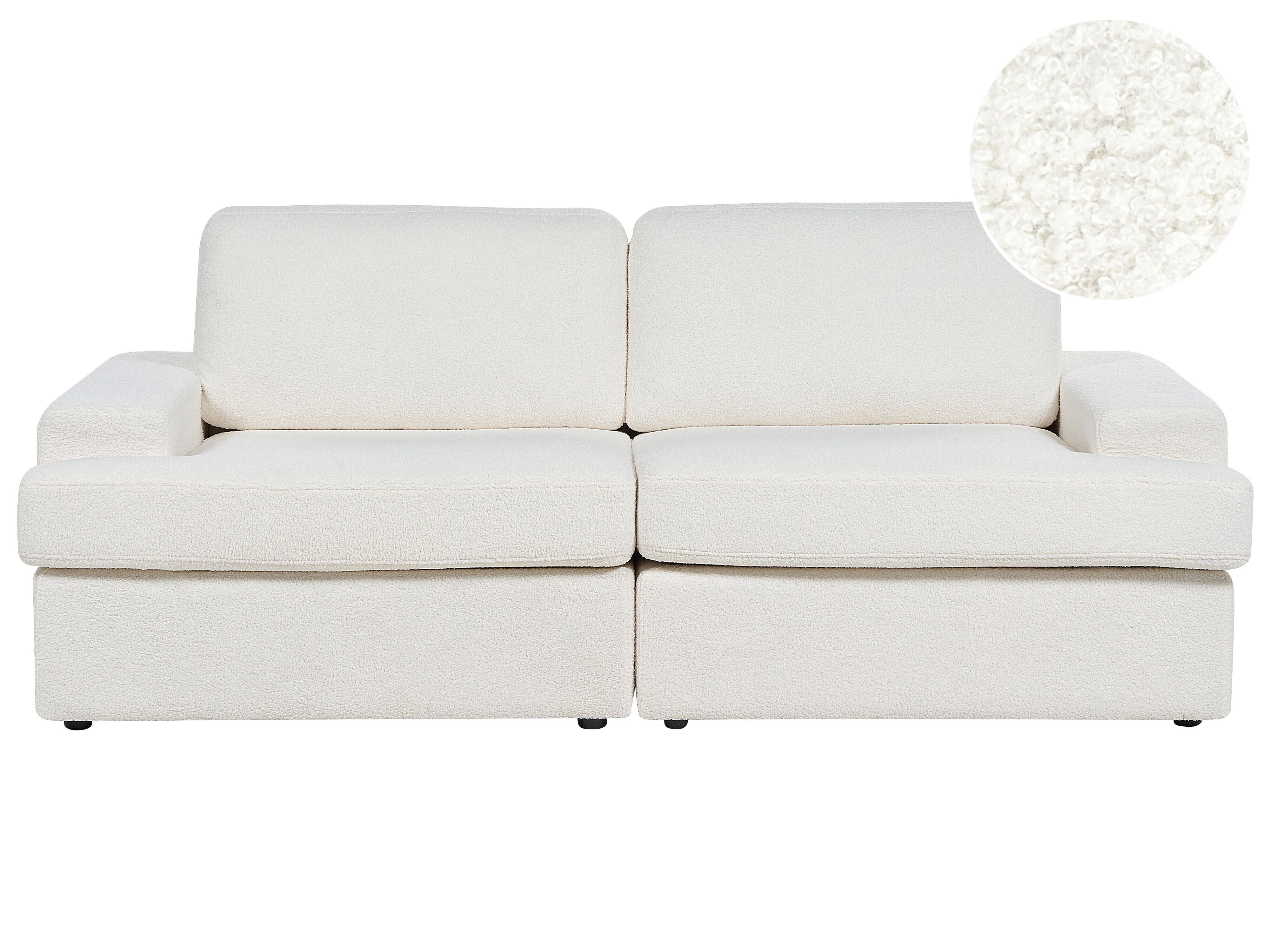 Sofa 3 Seater ALLA Boucle Off-White