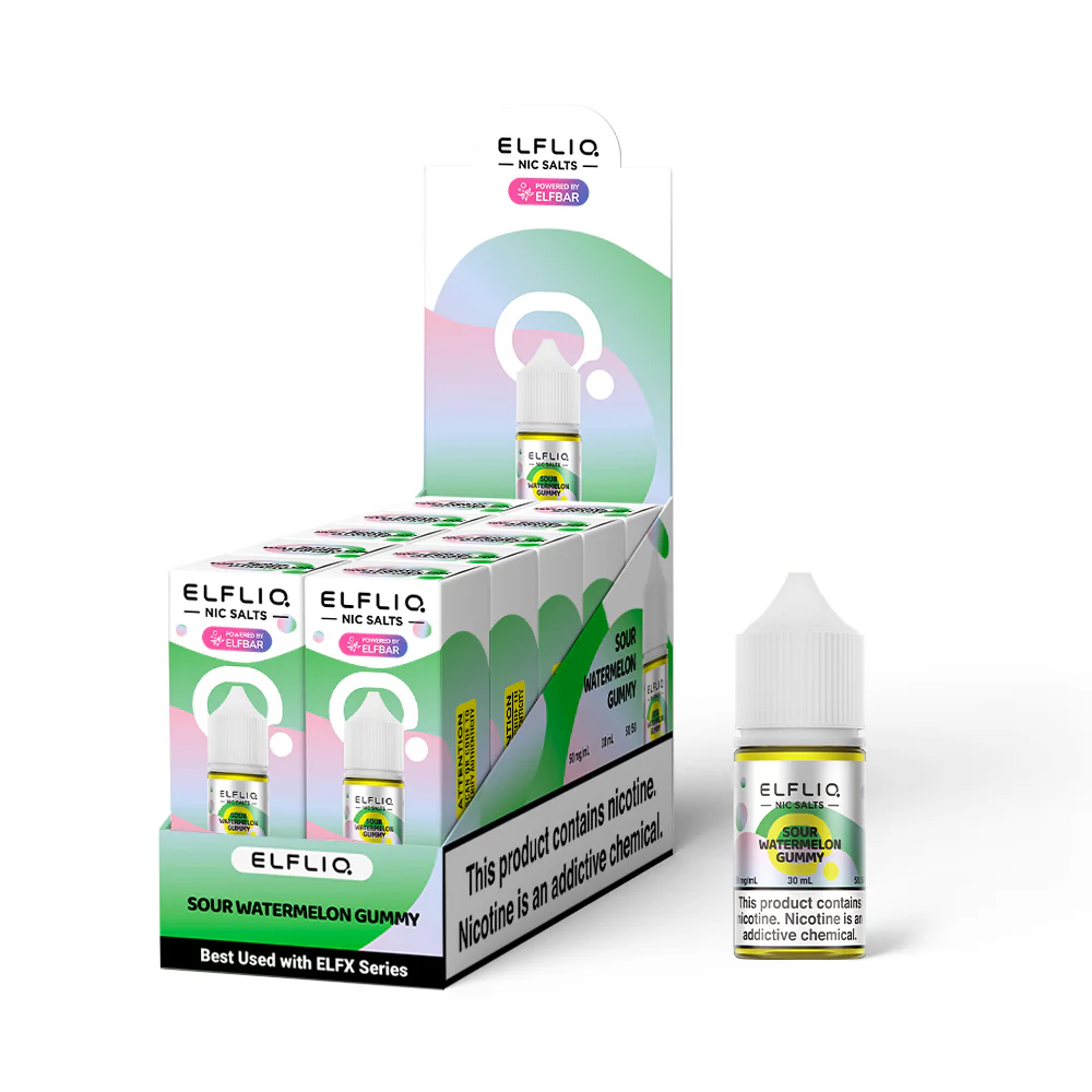ELFLIQ e-liquidy z solą nikotynową 30 ml