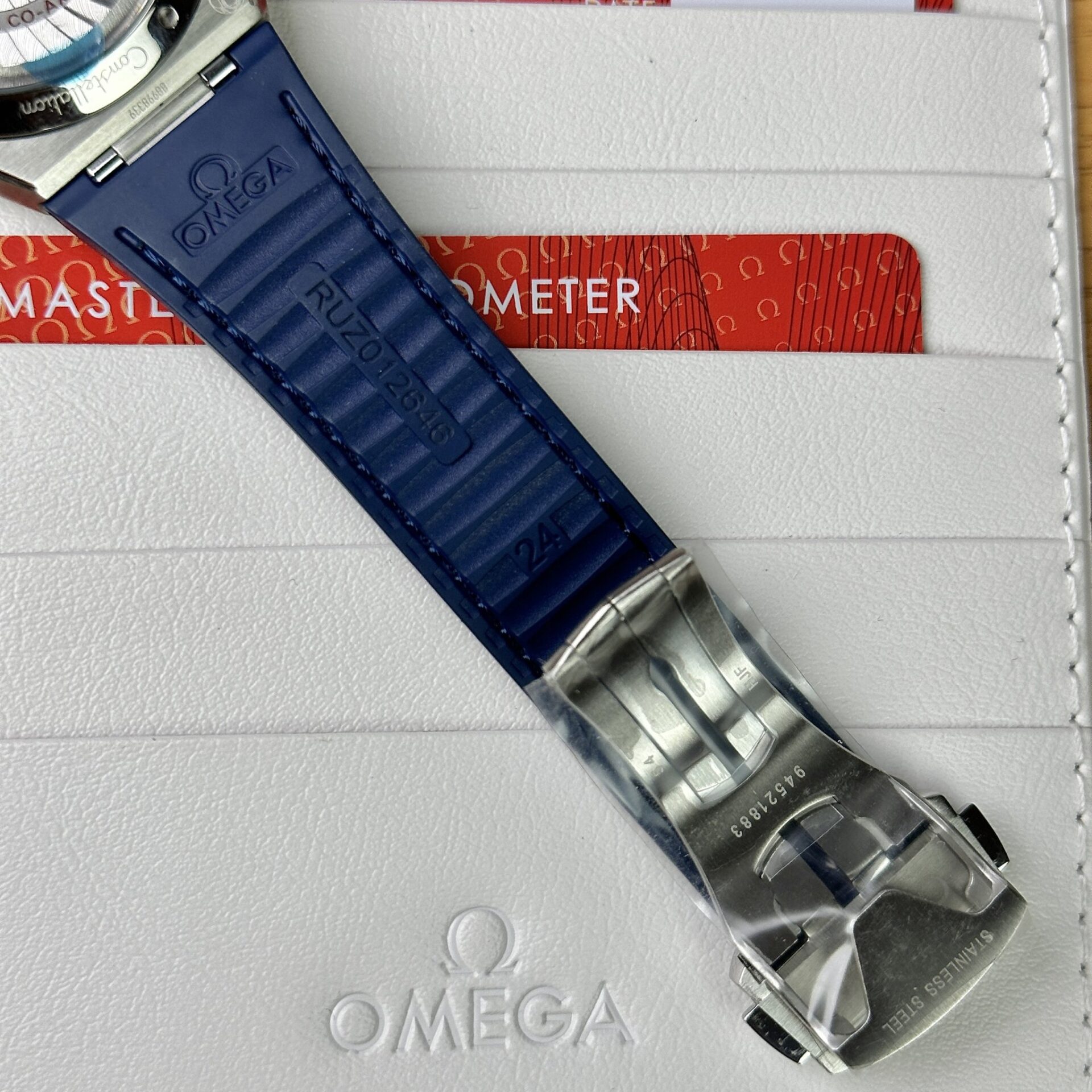 Omega Replica 1:1 Watch Constellation Blue Leather Strap VS Factory 41mm - Top club
