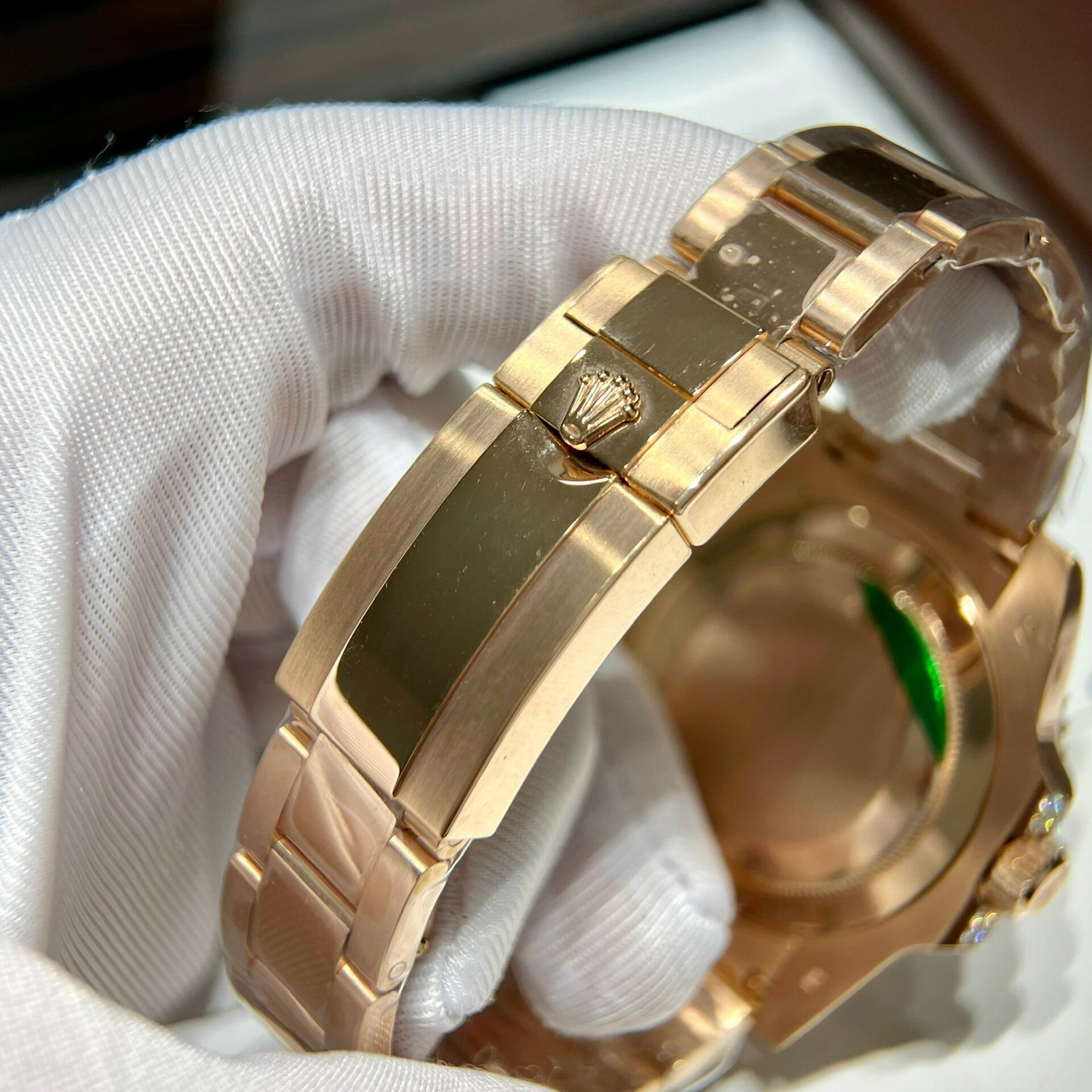 Rolex GMT-Master II 126755 SARU Replica Watch Gold Wrapped Sapphire 41mm - Elite Watch Atelier