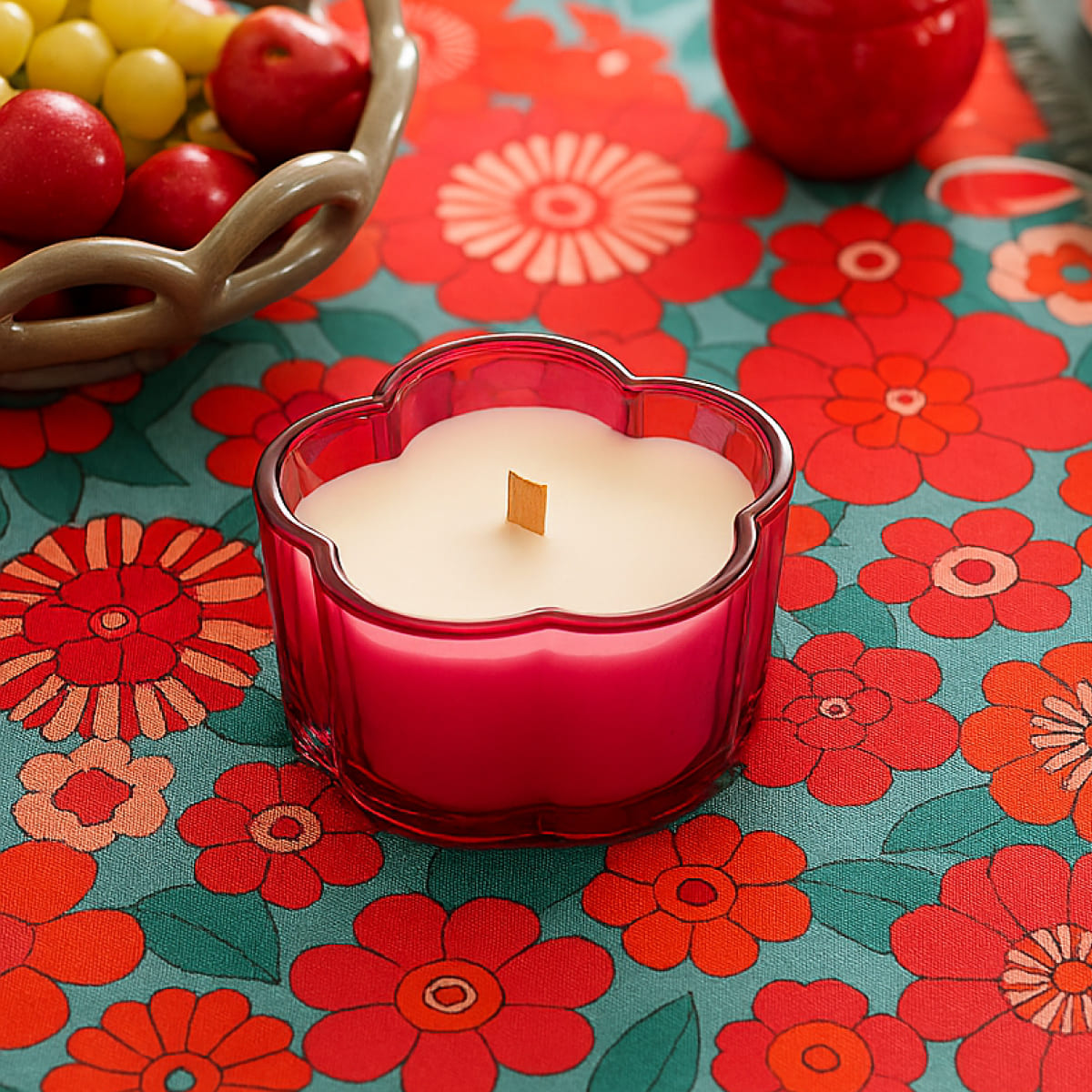 Scented candle "Bloomorama" 330g Atmosphera x Cha Cha Pop