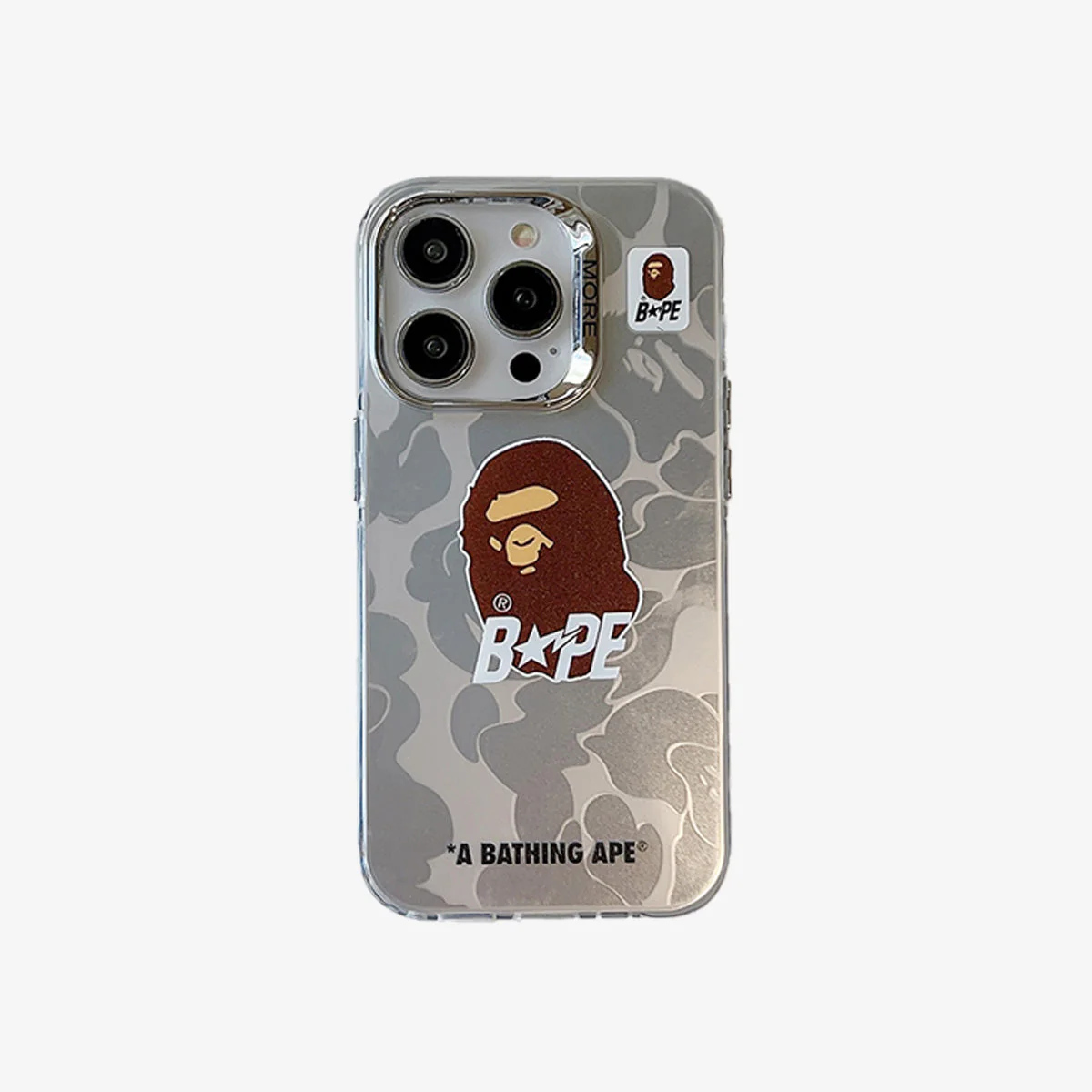 Limited iPhone Case | APE Silver Camo 2 - Wholesale & Influencer