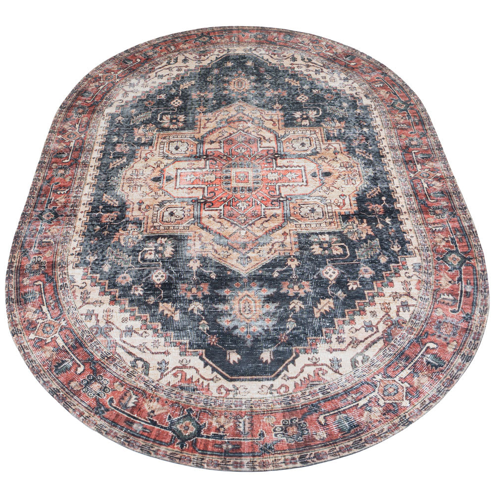 Veer Carpets - Vloerkleed Nora Rood - Ovaal 200 x 290 cm