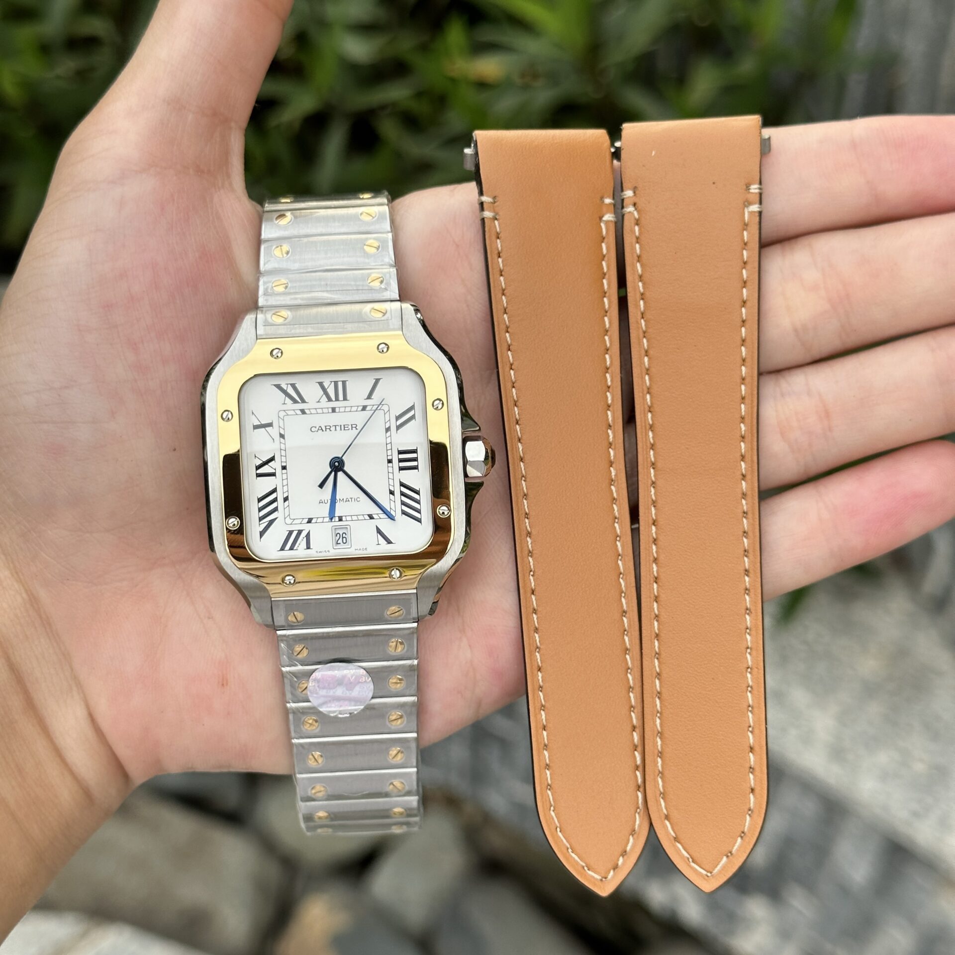 Cartier Santos De Cartier W2SA0009 Replica Watch BV Factory 39.8mm - Top club
