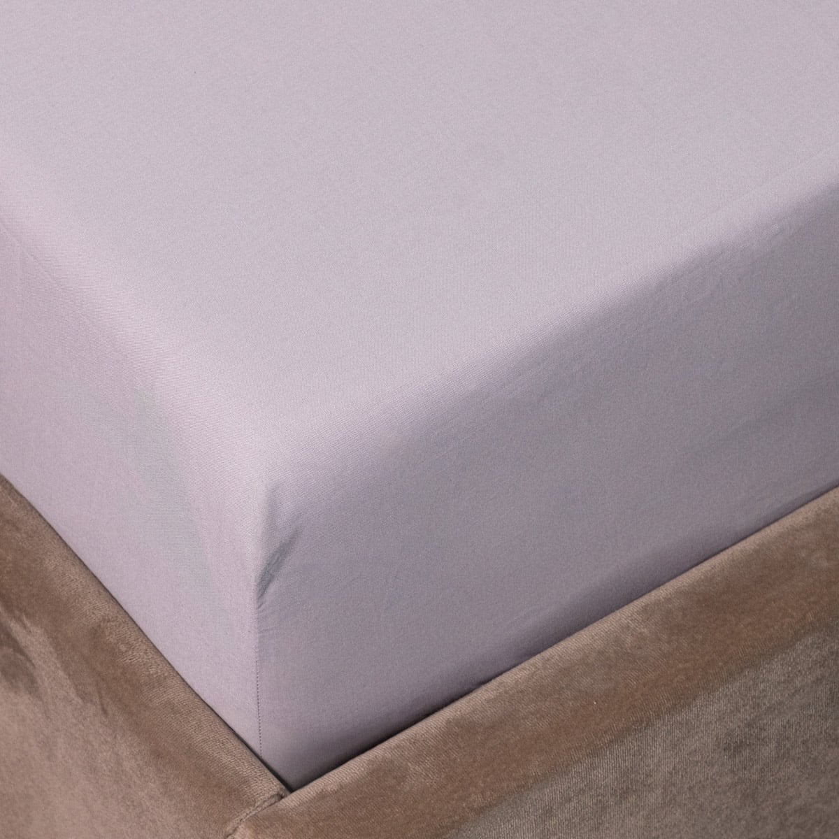Prześcieradło LAUKO renforce szare 90x200 cm