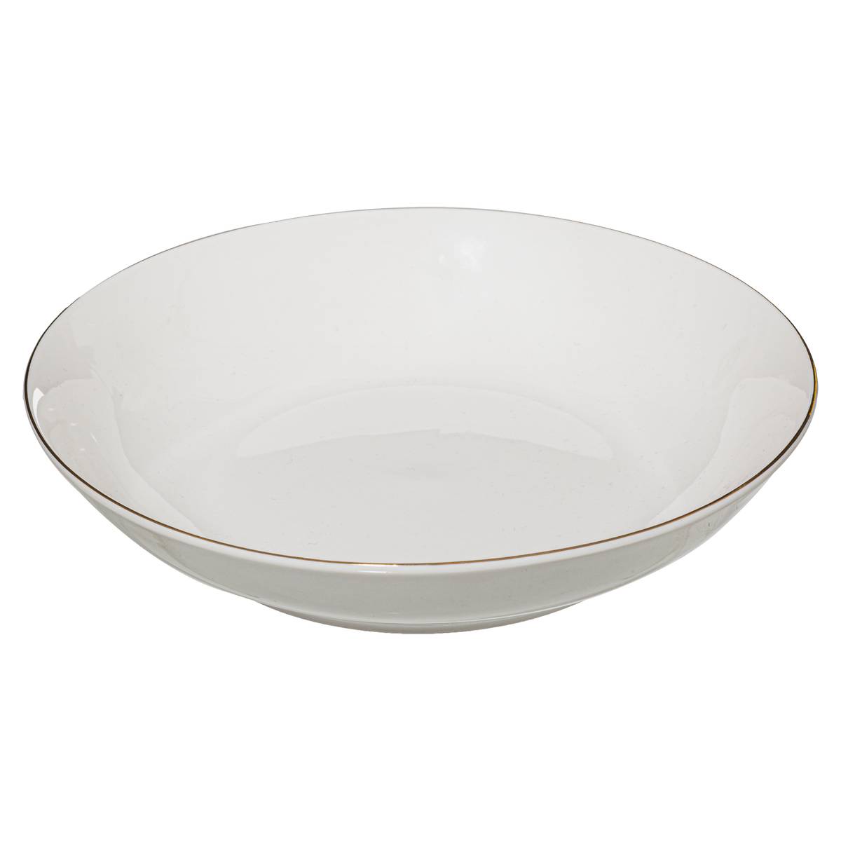 Set of 6 soup plates "Petit Salon" D.20 cm, White