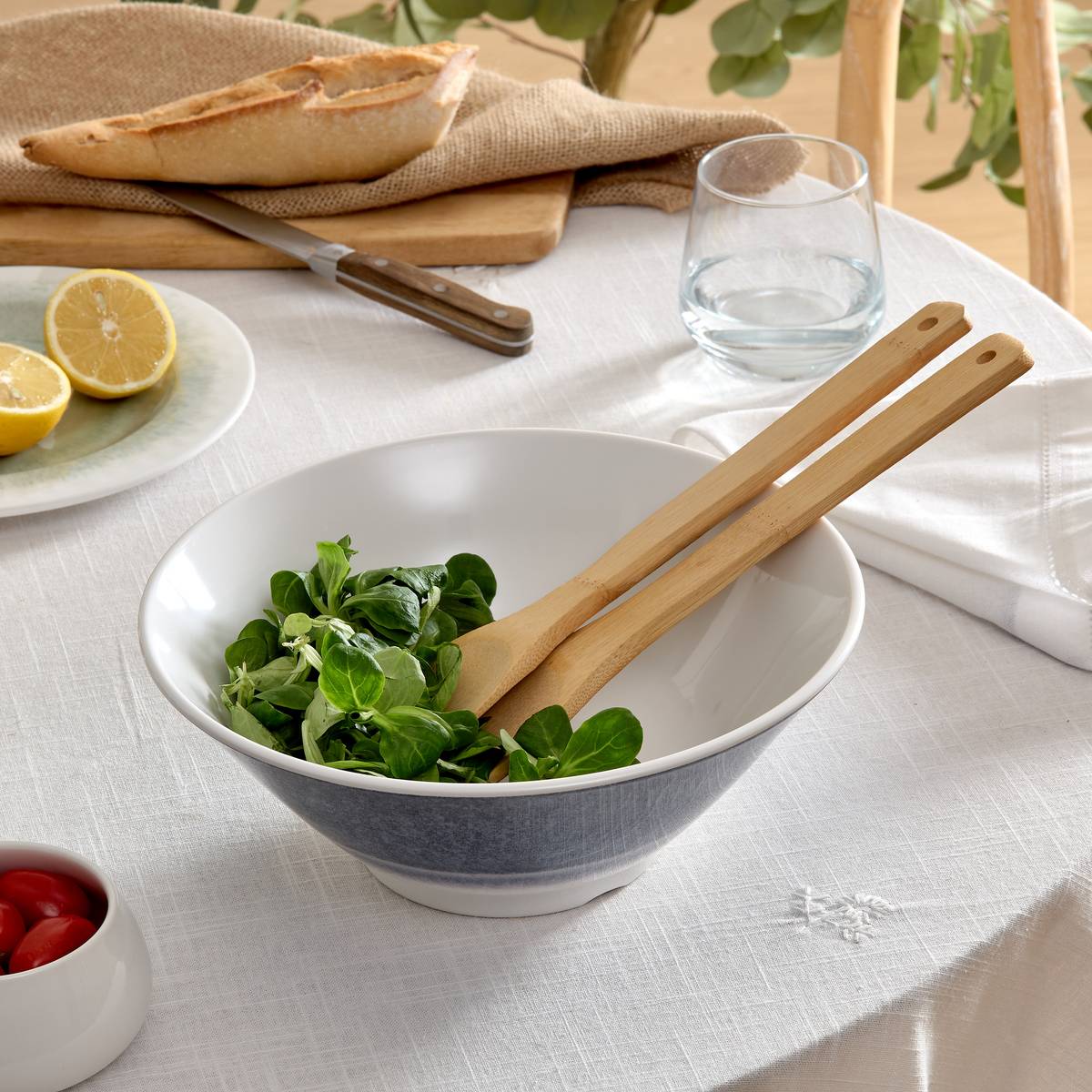 Salad bowl "Fanny" 18.8x18.8 cm, Blue