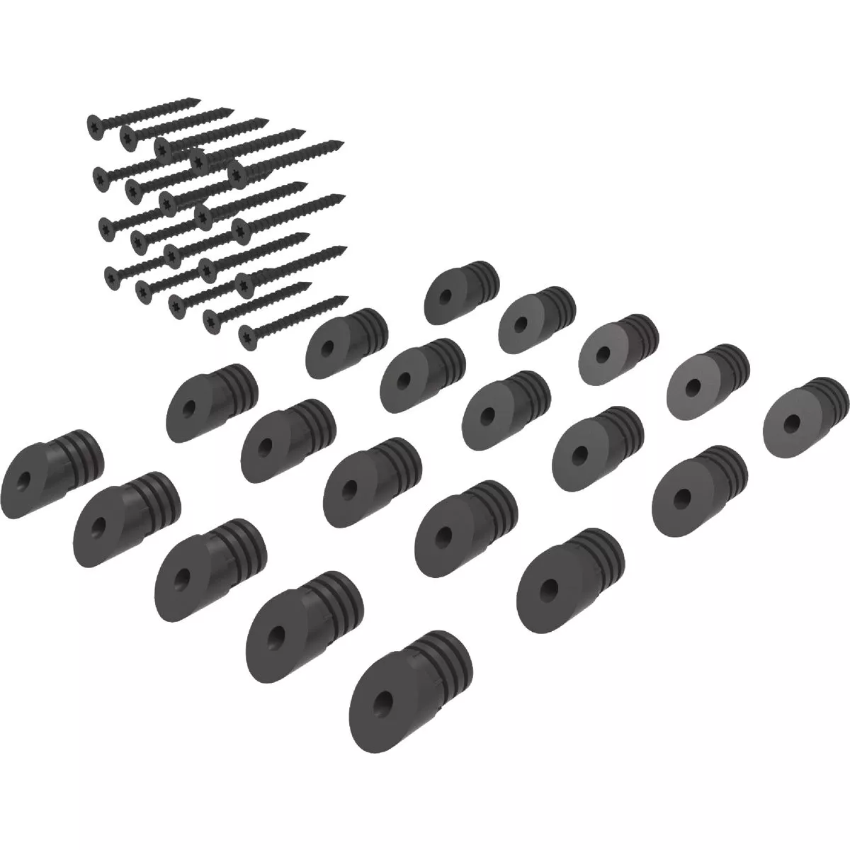 Fortress Building Products EZ Mount Plastic Stair Baluster Connectors (20-Piece)