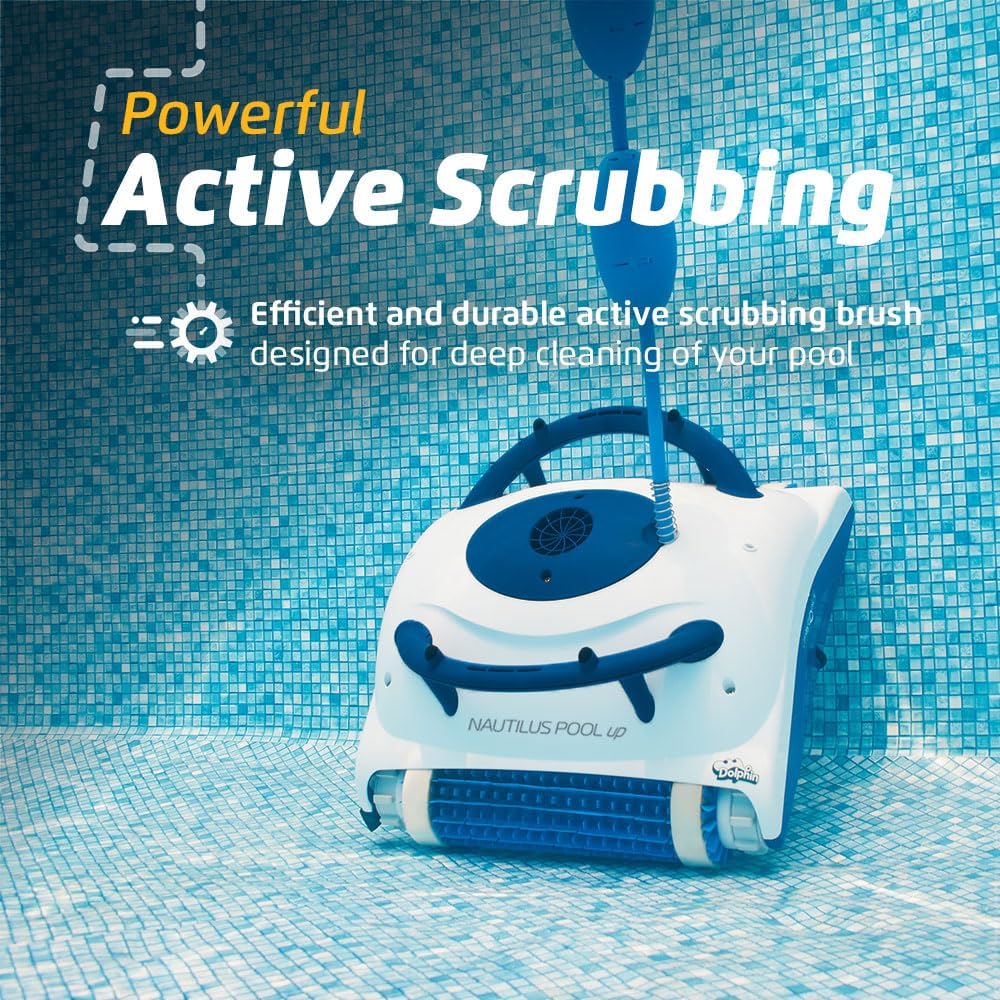 Dolphin Robotic Pool Vacuum Cleaner Up To 26 FT - Nautilus Pool-Up - Image 3 Dolphin Robotic Pool Vacuum Cleaner Up To 26 FT - Nautilus Pool-Up - Image 3