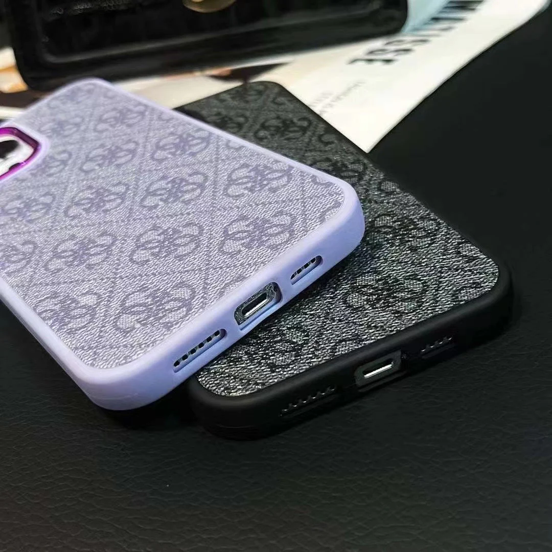 Purple Guess  iPhone Case-MD231025 - Wholesale & Influencer