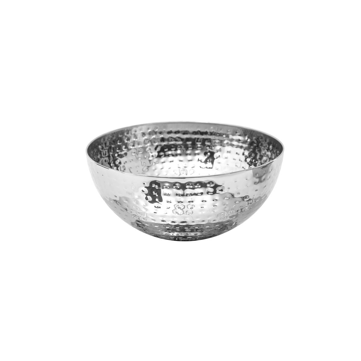 Salad bowl"Martele" D.12.5 cm, Silver