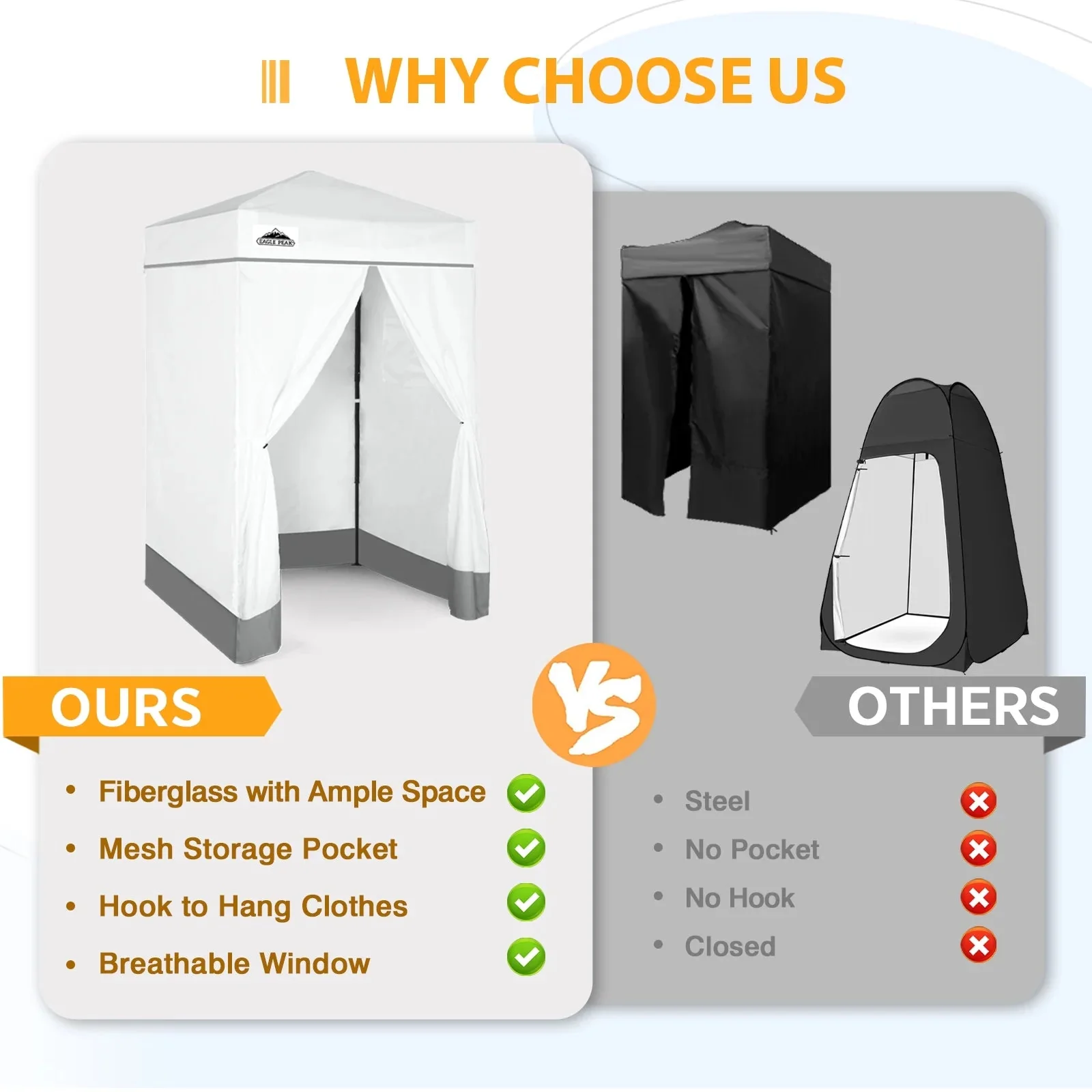 EAGLE PEAK Ultra Compact 4 ft x 4 ft Pop-Up Changing Room Canopy - Flex - Image 138 EAGLE PEAK Ultra Compact 4 ft x 4 ft Pop-Up Changing Room Canopy - Flex - Image 138