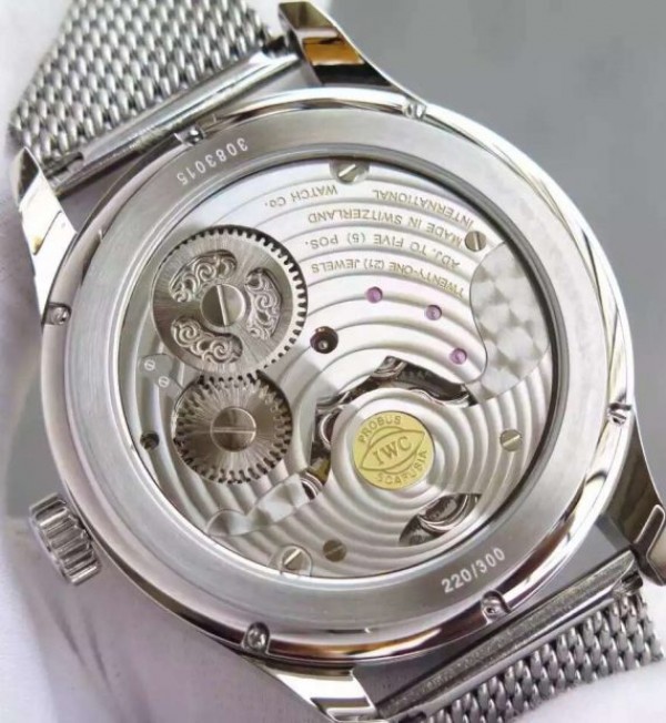 Replica IWC TF Portuguese Tourbillon Moonphase SS Bracelet - Top club