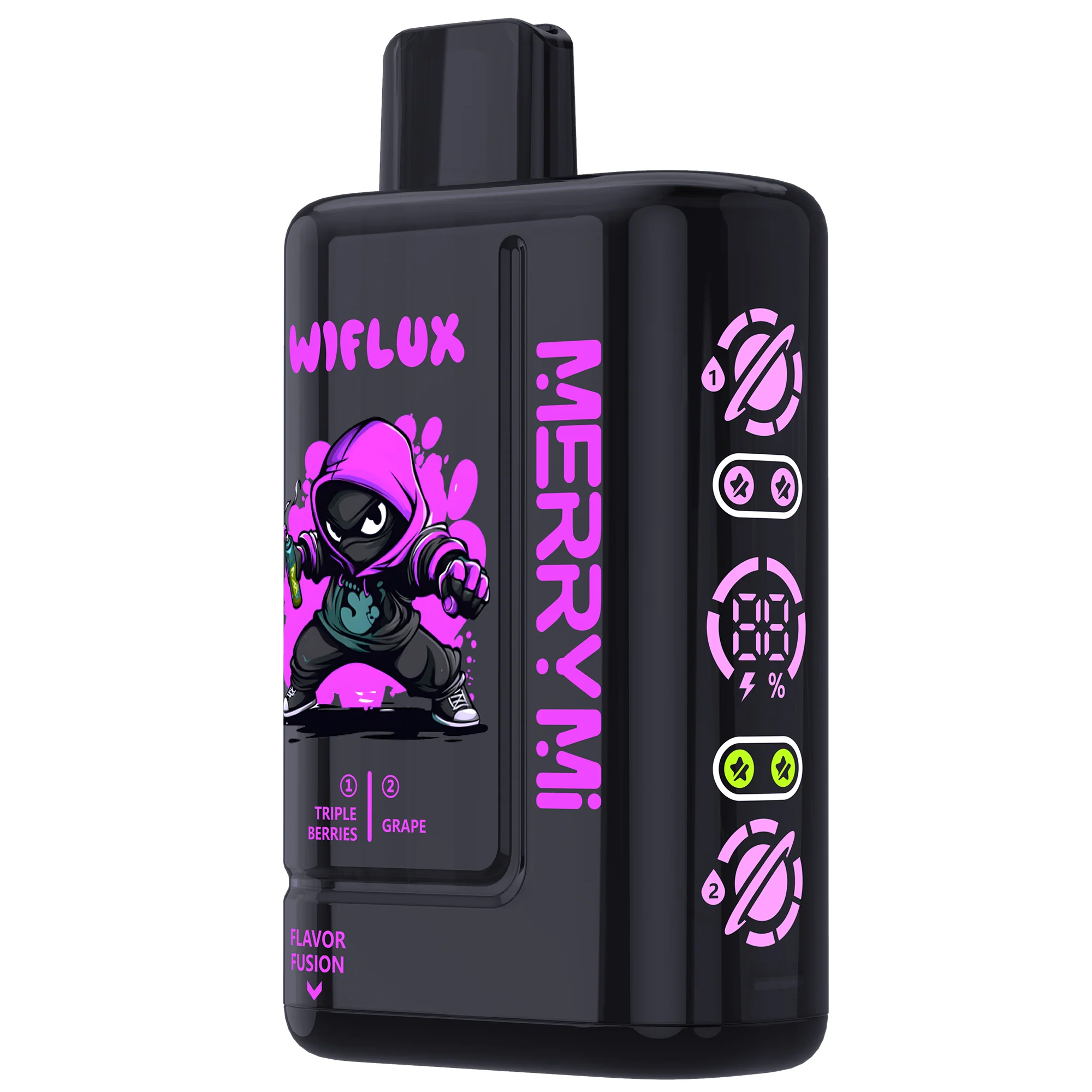 MerryMi WIFLUX 24K vape usa e getta ricaricabile (tutti i gusti)
