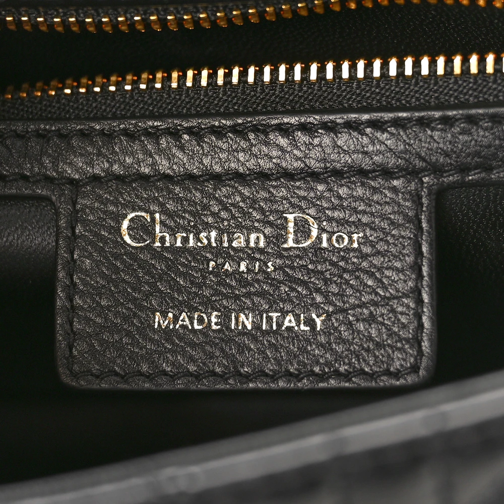 Top Quality Dior Replica Handbags – Black Cannage & Gold Hardware