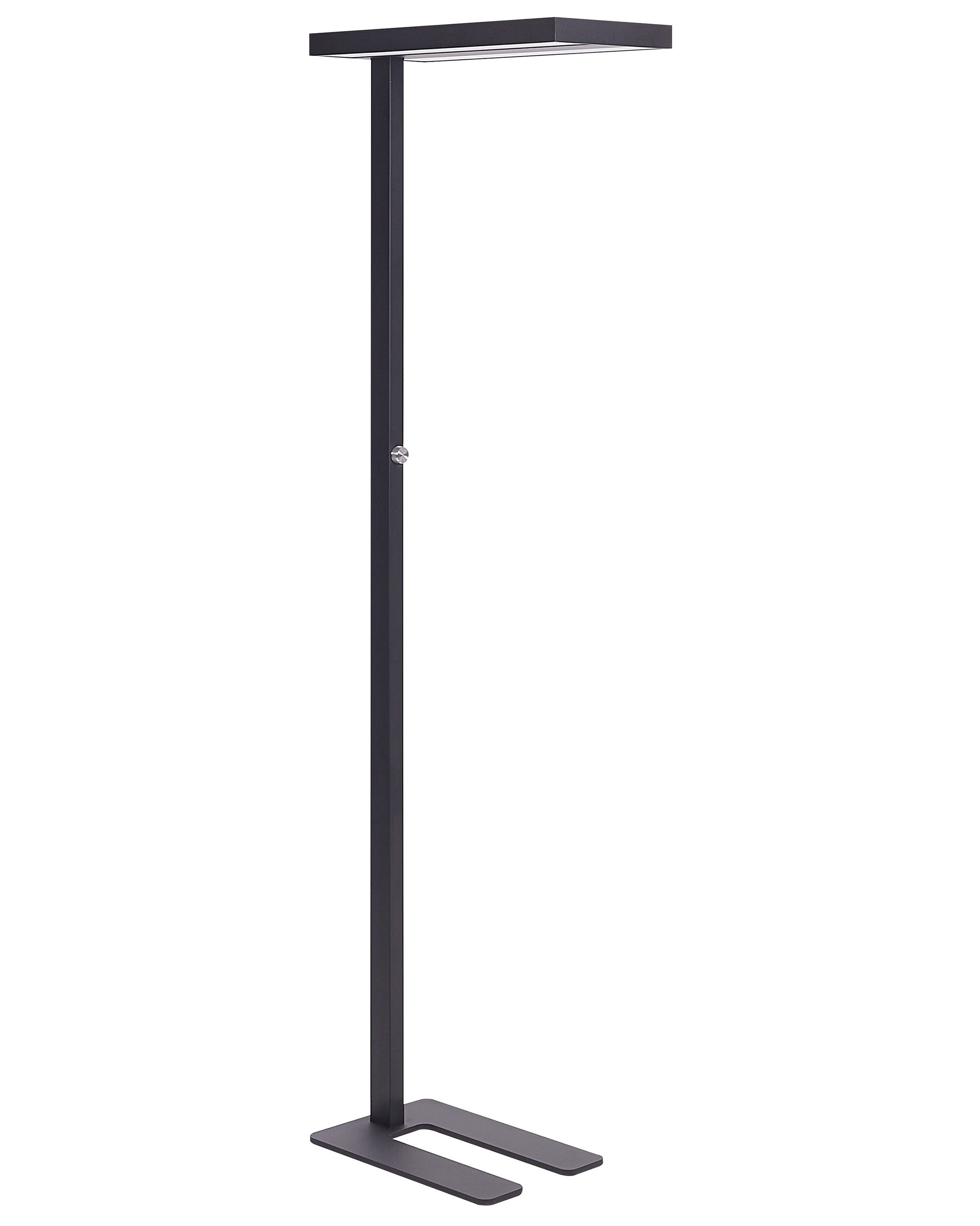 LED Floor Lamp TAURUS with Dimmer Metal Black