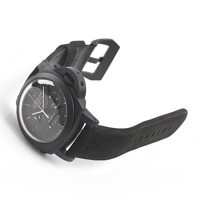 Panerai Luminor Chrono Monopulsante 8 Days GMT PAM00317(1:1 replica) - Elite Watch Atelier