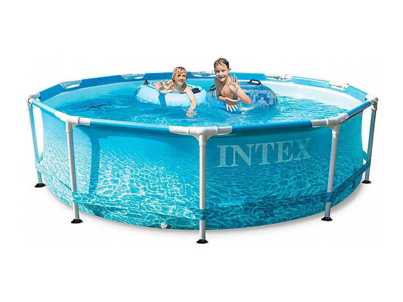 Piscine tubulaire Metal Frame Ocean ronde 3,05 x 0,76 m - Intex