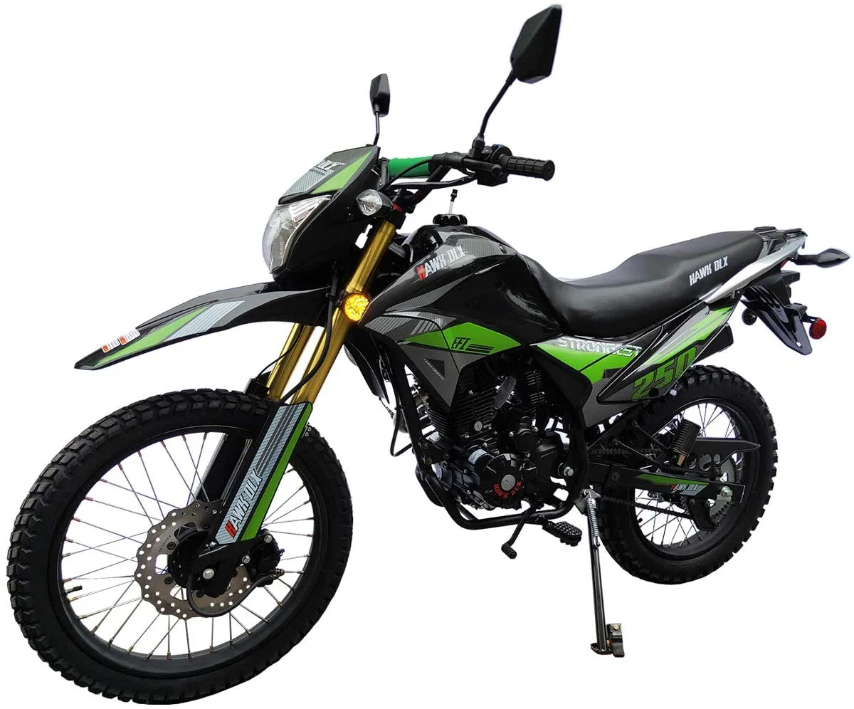 RPS Hawk DLX 250 cc EFI Fuel Injection Enduro Dirtbike gas Bike Hawk EFI Deluxe Gas Motorcycle - Choose your color - Image 9