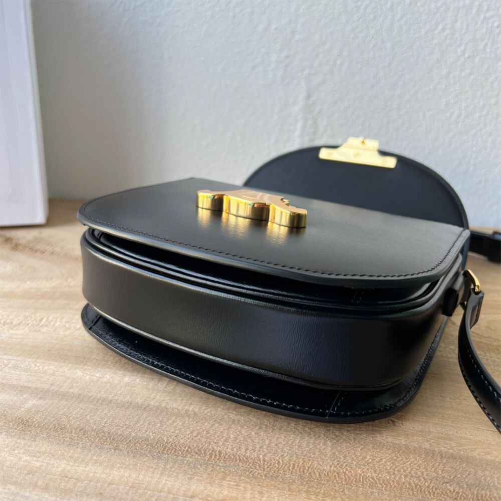 CELINE BESACE CLEA in shiny calfskin(HIGH-END GRADE)1:1High-quality replica