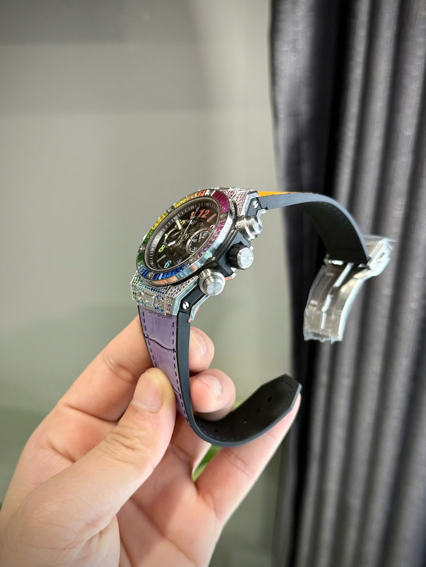 Hublot Big Bang Unico Rainbow Titanium Replica 11 Watch BBF Factory 45mm - Top club