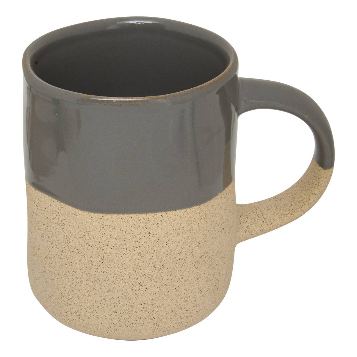 Mug "Kate" 320 ml, earthenware, blue-grey