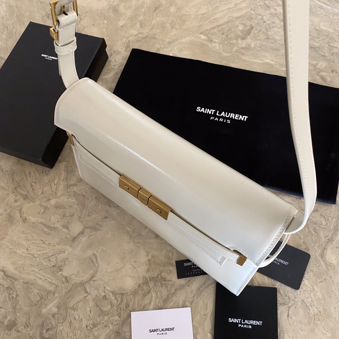 MANHATTAN MEDIUM SHOPPING BAG IN BOX SAINT LAURENT LEATHER1:1High-quality replica