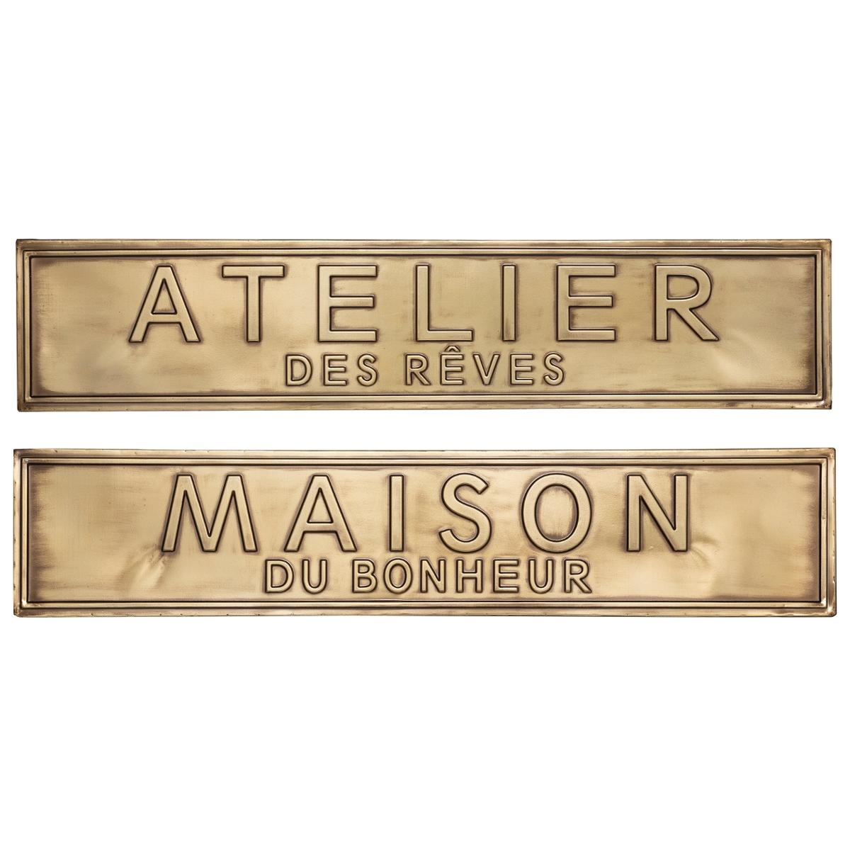 Wall decoration"Riley" 99x20 cm