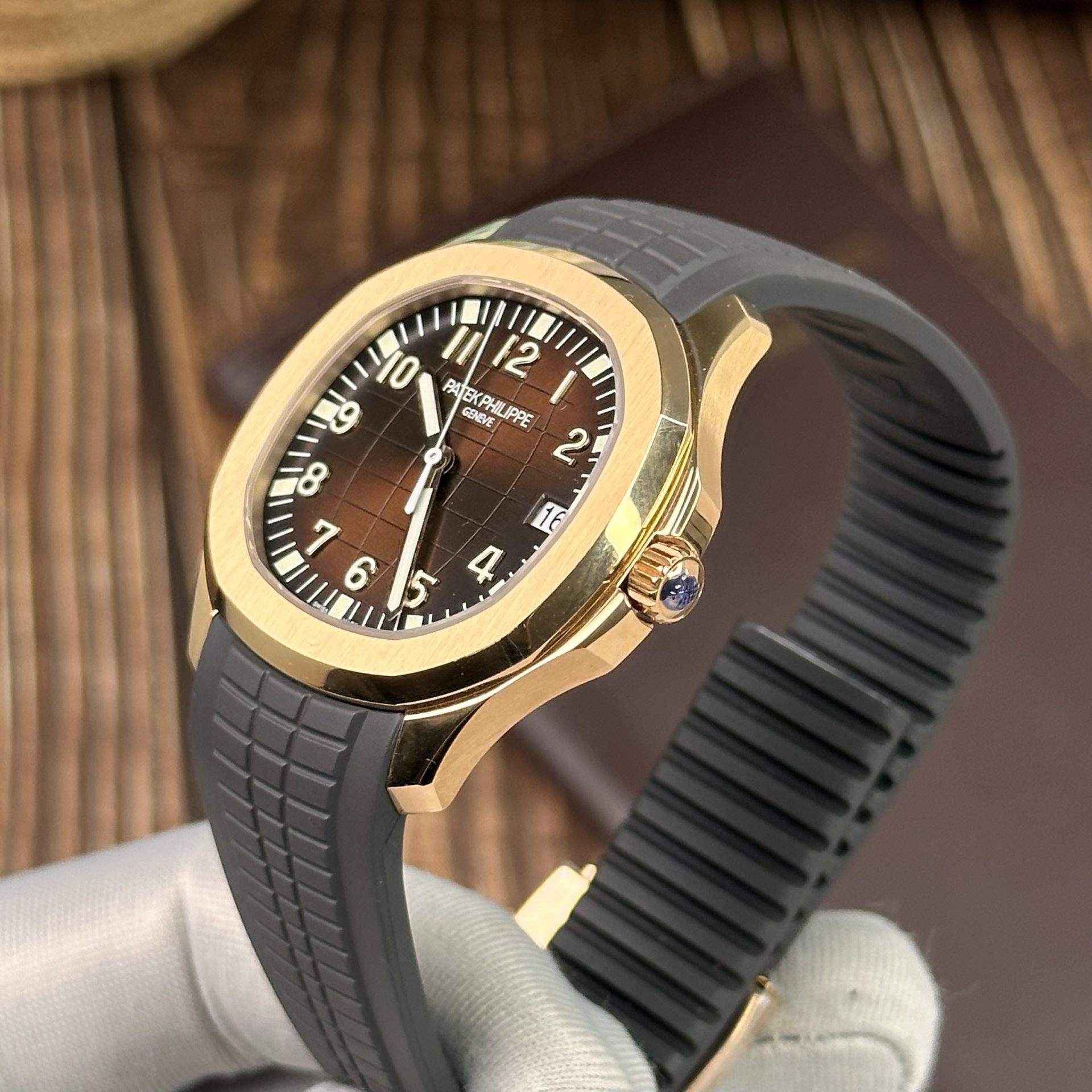 Patek Philippe Replica 1:1 Watch Aquanaut 5167R Chocolate Dial Factory 3K 40mm - Top club