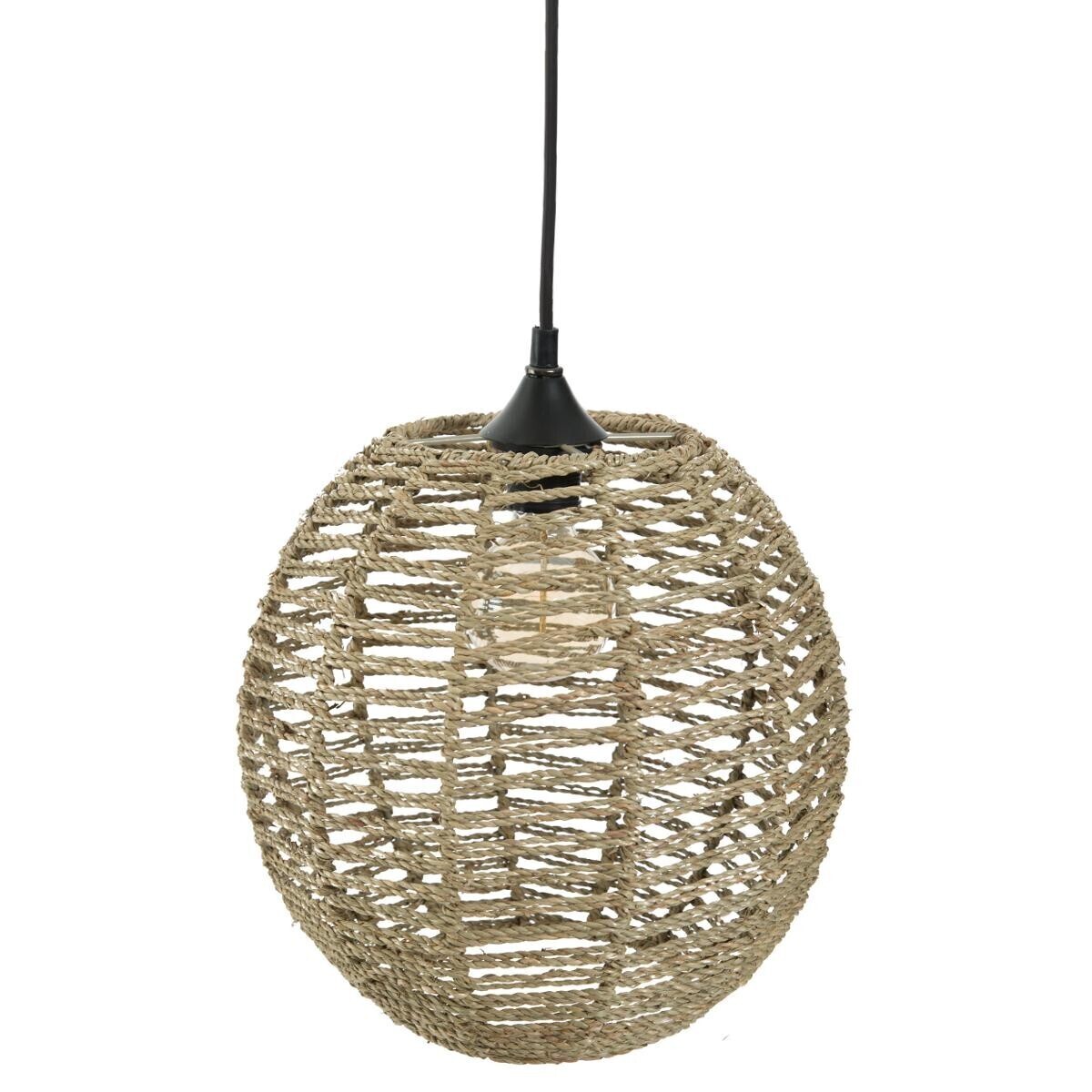 Suspension lamp "Rana" Rattan, D.33 cm