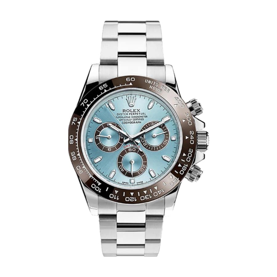 Rolex Daytona Cosmograph 116506 Blue Dial Oyster Replica - Elite Watch Atelier