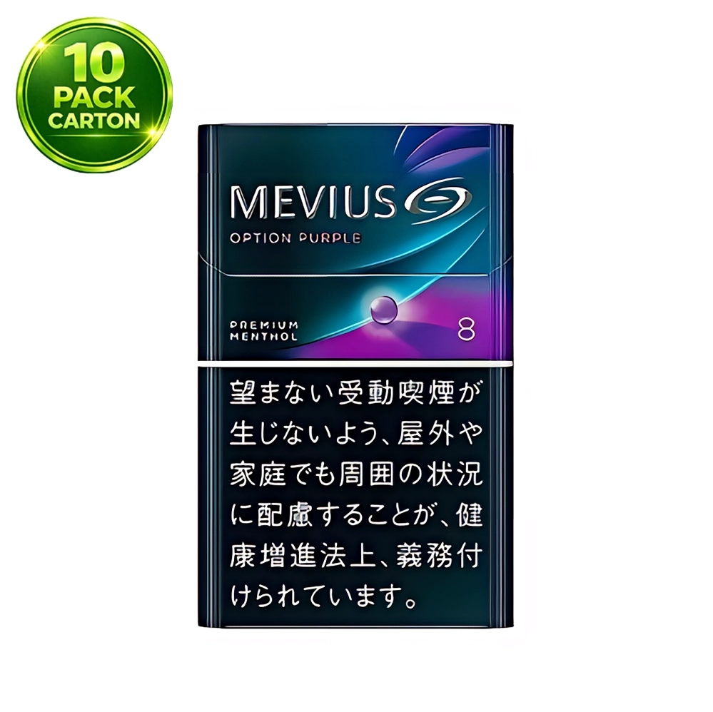 MEVIUS PREMIUM MENTHOL OPTION PURPLE 8mg