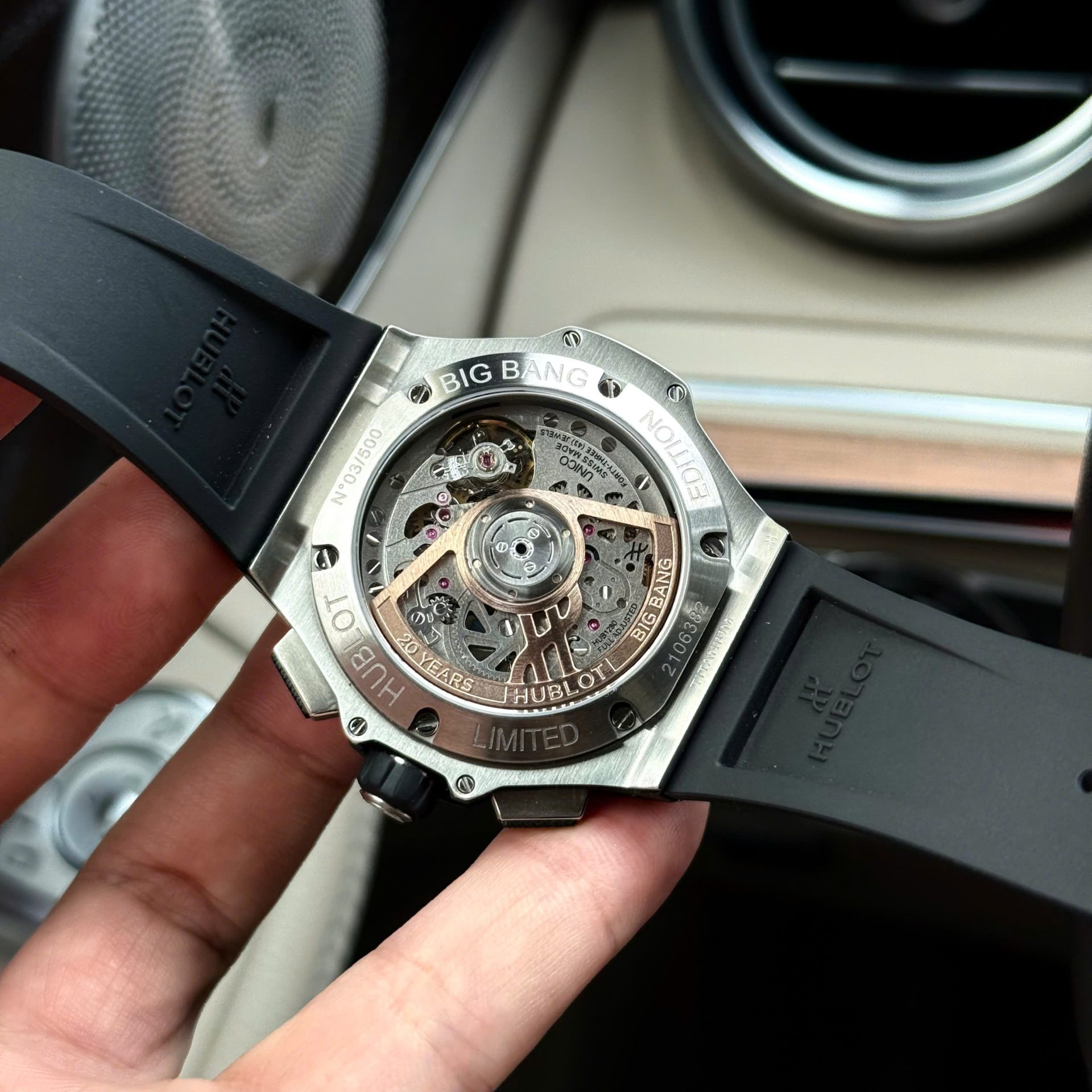 Hublot Best Replica Watches Big Bang 20th Anniversary Titanium Ceramic Men s BBA Factory 43mm - Top club