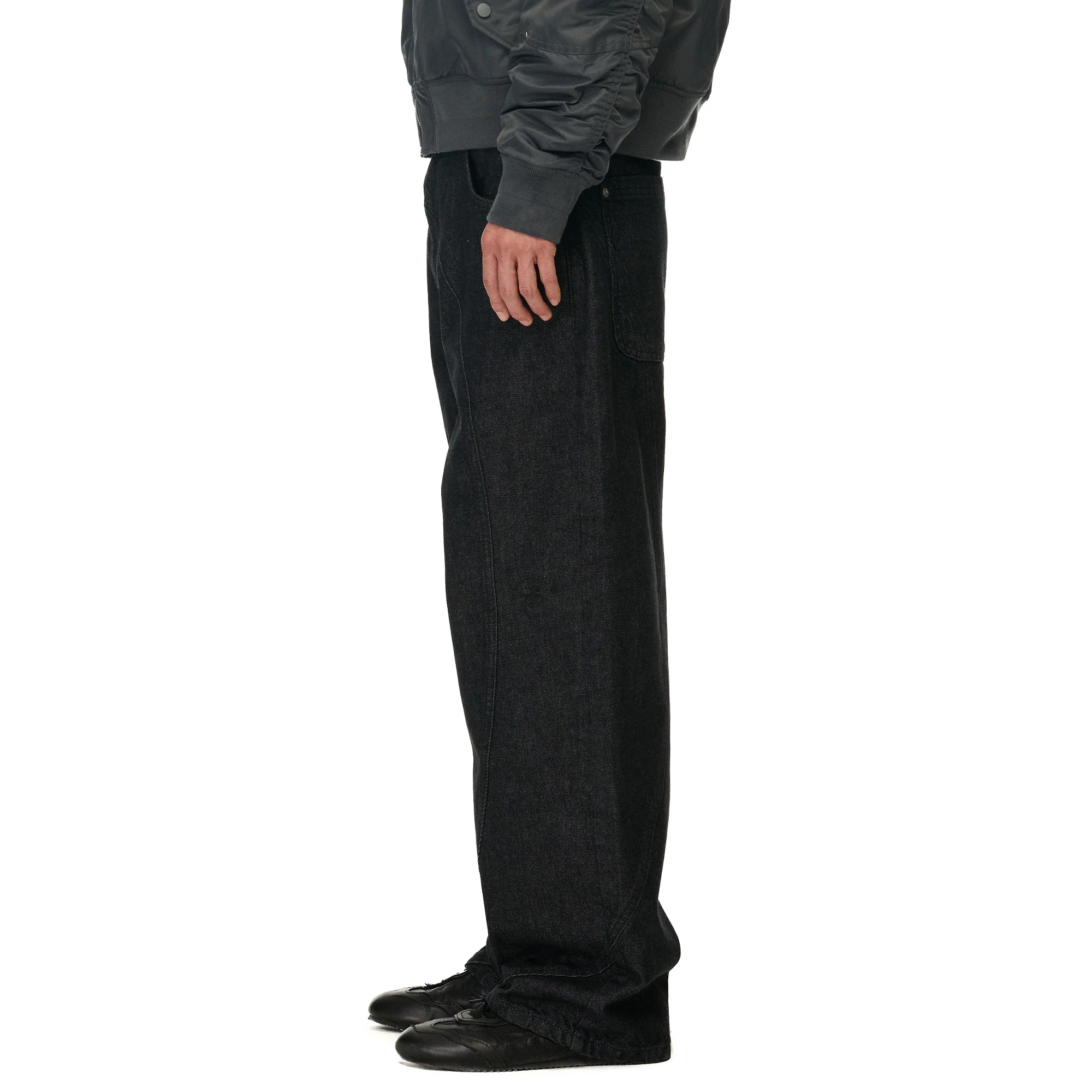 "yakuza" raw Denim black 02