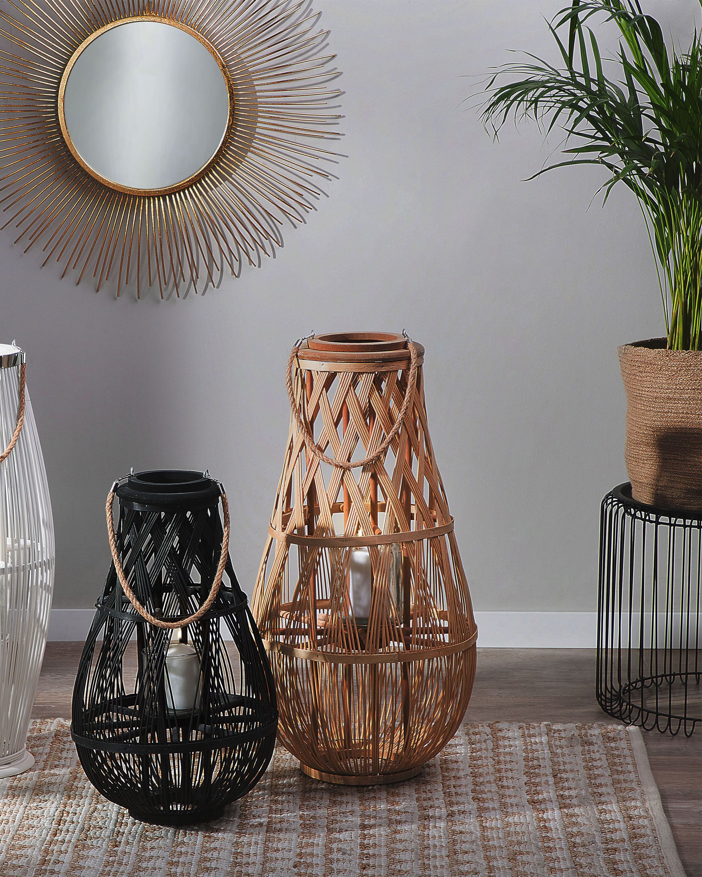Lantern TONGA Bamboo 77 cm Natural