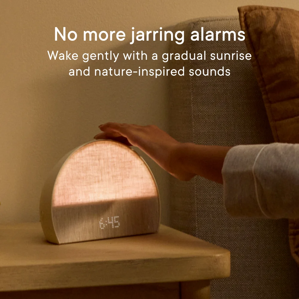 Hatch Restore 2 Sunrise Alarm Clock, Sound Machine, Smart Light (Putty) �?Your Bedside Sleep Guide, White Noise, Custom Sleep Routines, Dimmable Clock, Deep Sleep, Gentle Alarm, Wake Up Rested - Image 10