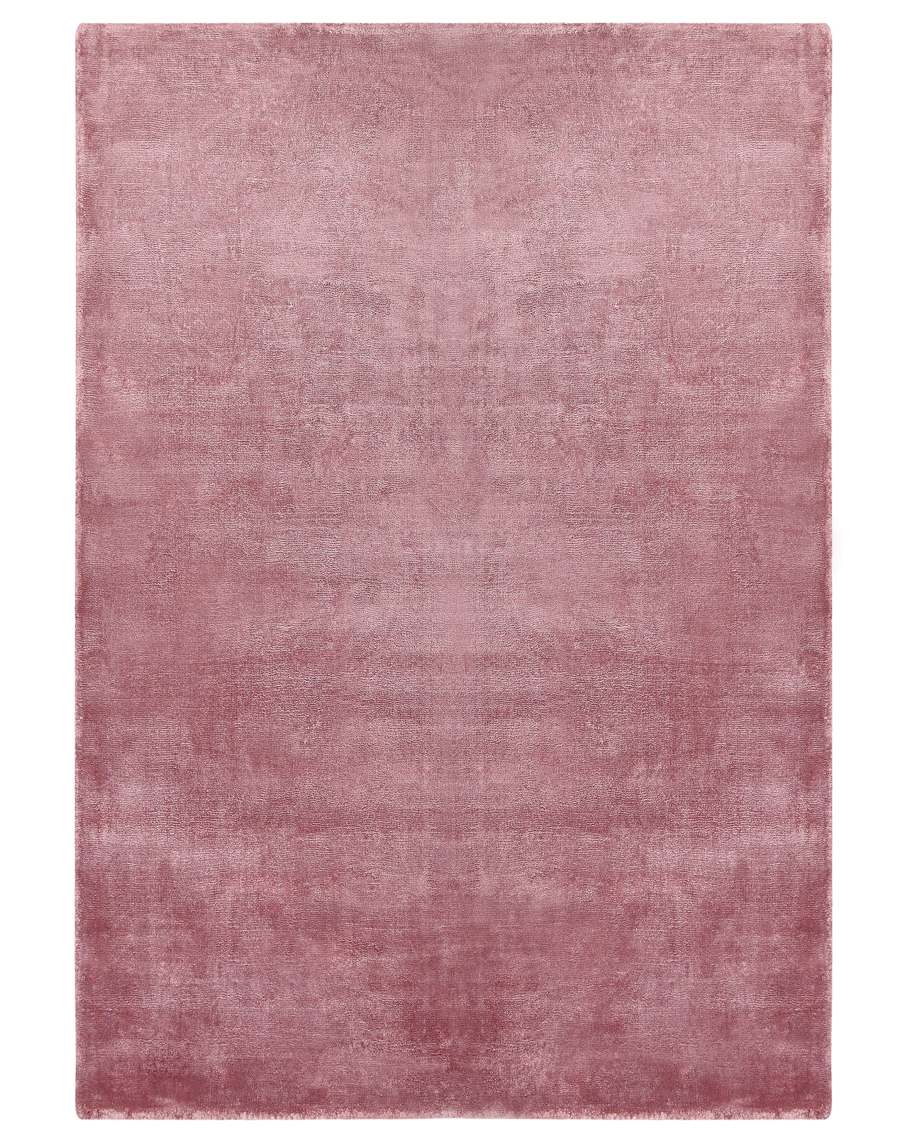 Rug GESI II Pink 160 x 230 cm Viscose