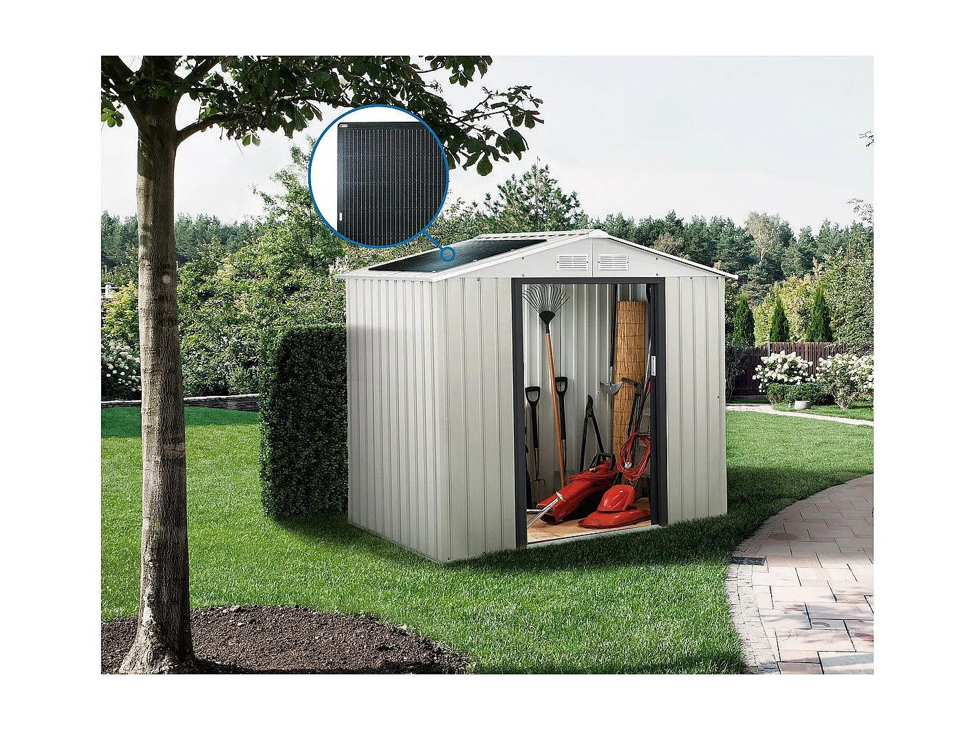 Abri de jardin métal 