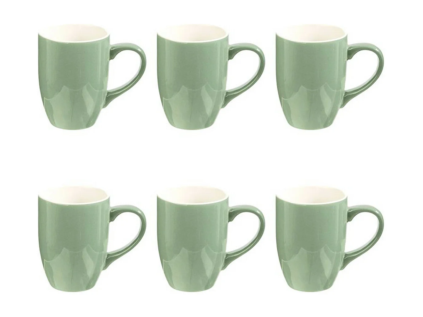 Lot de 6 Mugs 