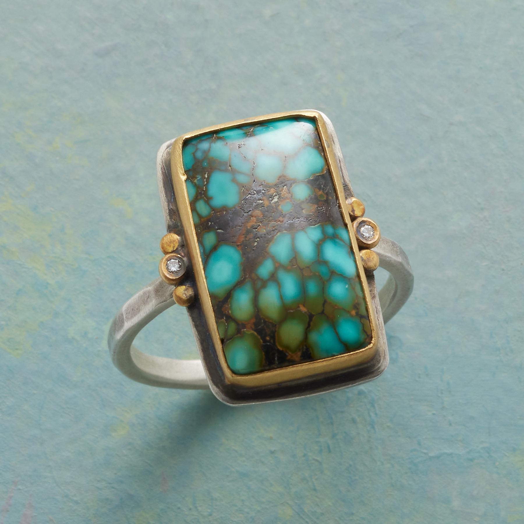 Twinkling Turquoise Ring - Sundance Clothing