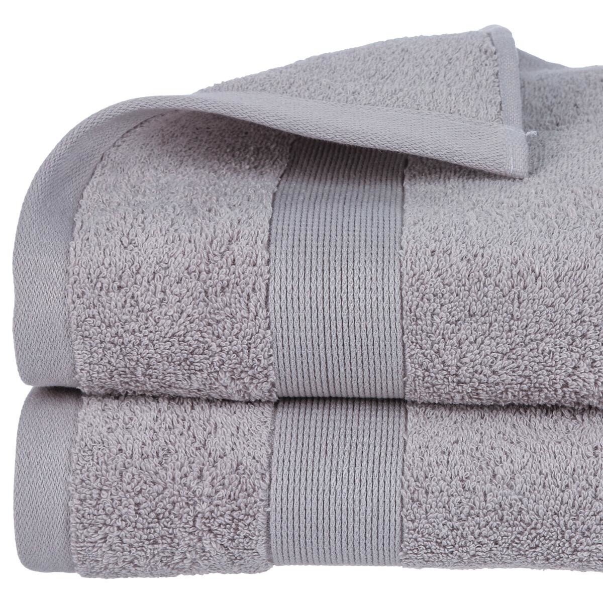 Shower towel "Essential", cotton Cotton, Taupe Gray, 70x130 cm, 400 g/m&sup2;