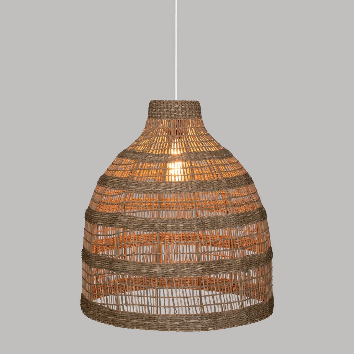 Suspension lamp "Sea view" Wicker, D.46 cm