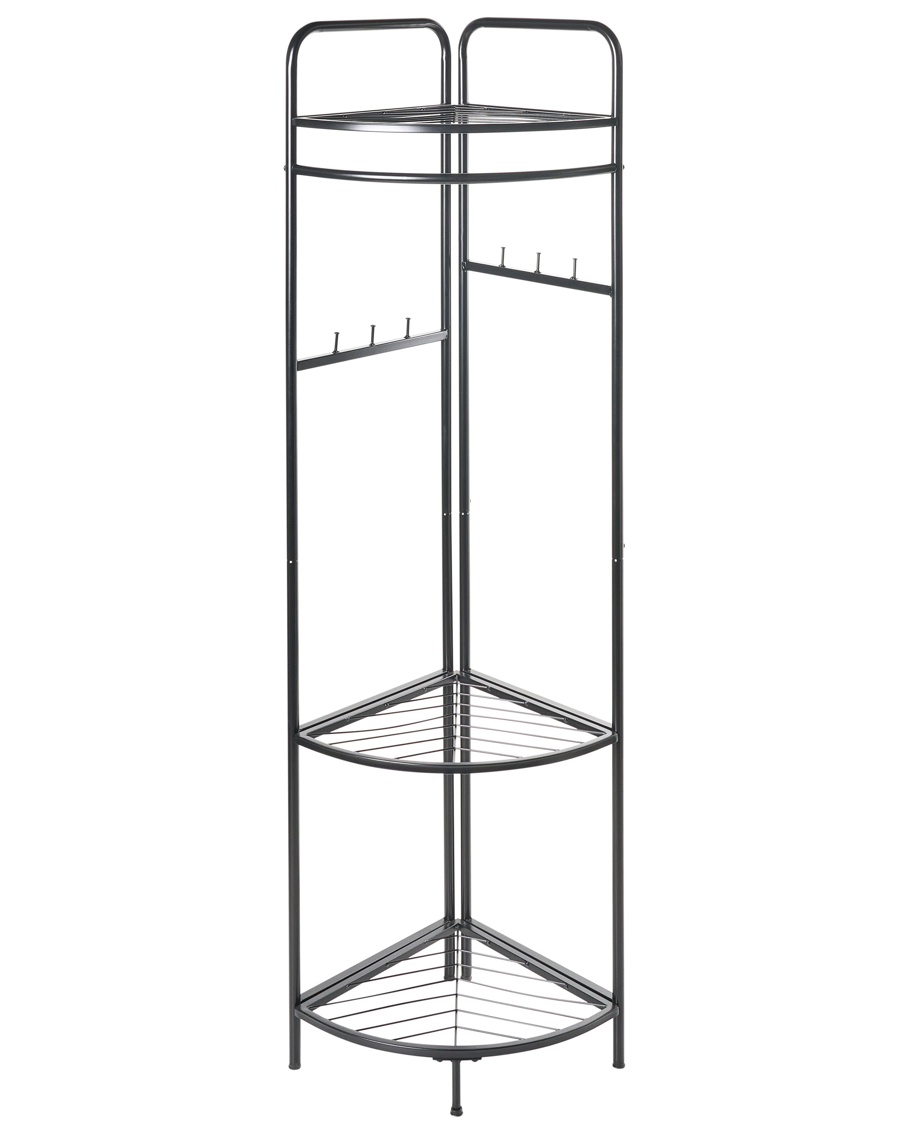 Corner Coat Stand LAWTON Black